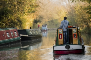 Hire a canal boat for a day and explore the Heart of England